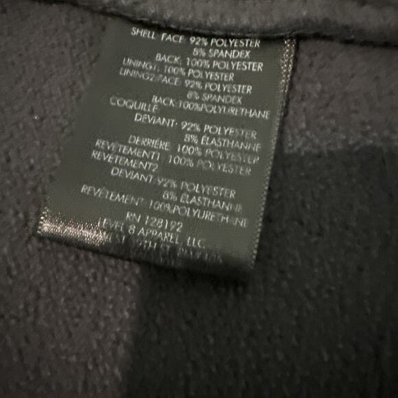 Tumi Tech Jacket Logo Utility Windbreaker Coat Outdoors Fleece Lined Size XL - Picture 7 of 10